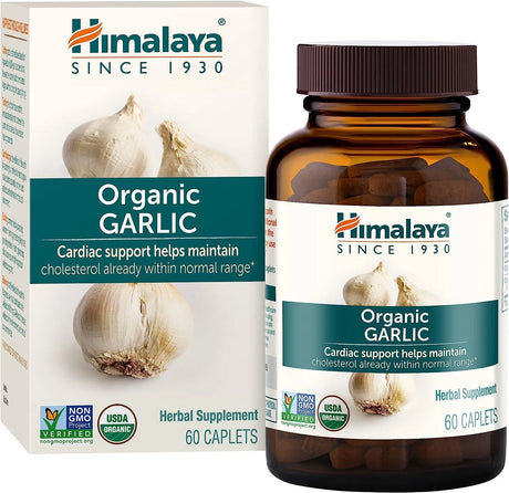 HIMALAYA - Himalaya Organic Garlic 1400Mg. 60 Tabletas - The Red Vitamin MX - Suplementos Alimenticios - {{ shop.shopifyCountryName }}