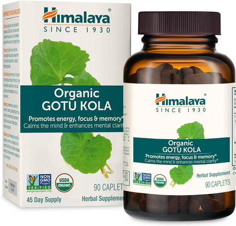 HIMALAYA - Himalaya Organic Gotu Kola 90 Tabletas - The Red Vitamin MX - Suplementos Alimenticios - {{ shop.shopifyCountryName }}