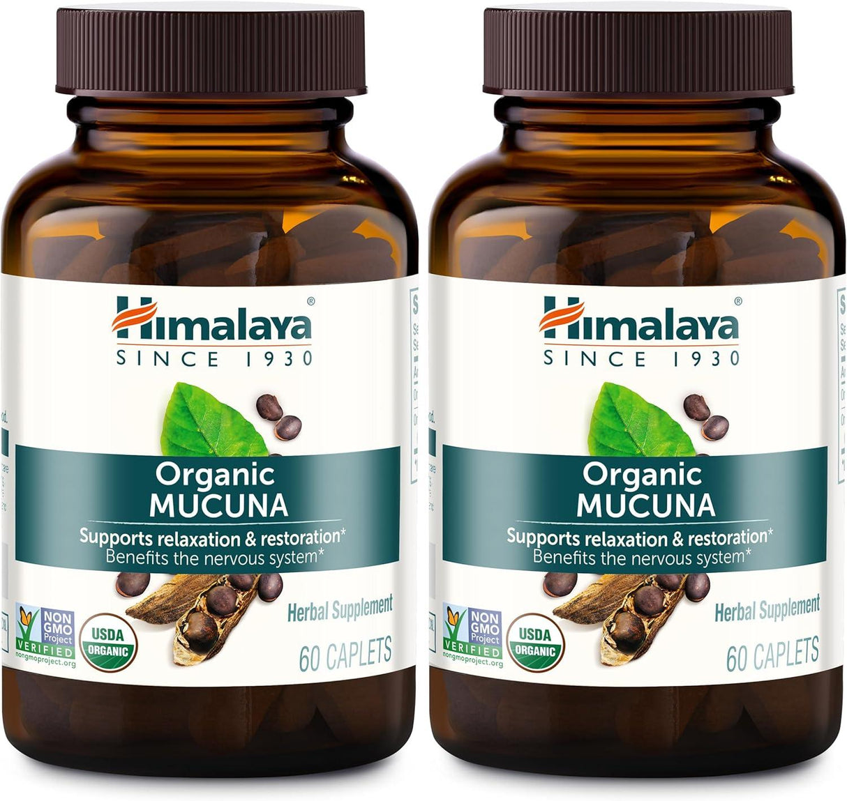 HIMALAYA - Himalaya Organic Mucuna/Pruriens 60 Tabletas 2 Pack - The Red Vitamin MX - Suplementos Alimenticios - {{ shop.shopifyCountryName }}