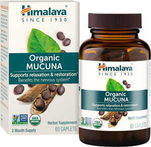 HIMALAYA - Himalaya Organic Mucuna/Pruriens 60 Tabletas 2 Pack - The Red Vitamin MX - Suplementos Alimenticios - {{ shop.shopifyCountryName }}