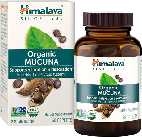 HIMALAYA - Himalaya Organic Mucuna/Pruriens 60 Tabletas - The Red Vitamin MX - Suplementos Alimenticios - {{ shop.shopifyCountryName }}