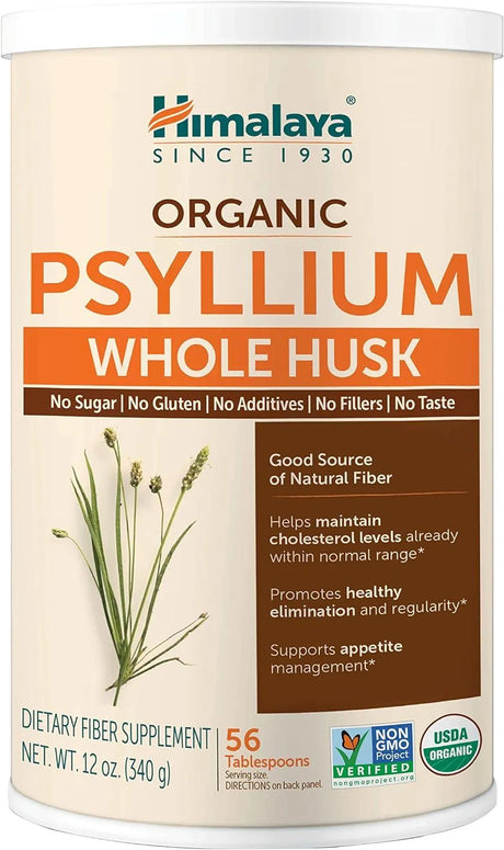 HIMALAYA - Himalaya Organic Psyllium Whole Husk 340Gr. - The Red Vitamin MX - Suplementos Alimenticios - {{ shop.shopifyCountryName }}