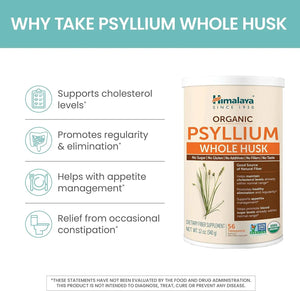 HIMALAYA - Himalaya Organic Psyllium Whole Husk 340Gr. - The Red Vitamin MX - Suplementos Alimenticios - {{ shop.shopifyCountryName }}