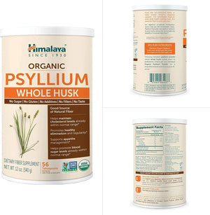 HIMALAYA - Himalaya Organic Psyllium Whole Husk 340Gr. - The Red Vitamin MX - Suplementos Alimenticios - {{ shop.shopifyCountryName }}