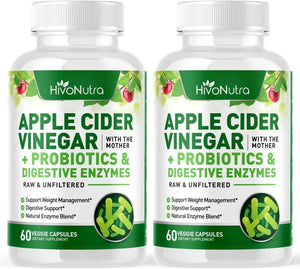 HIVONUTRA - HivoNutra 3-in-1 Apple Cider Vinegar 120 Capsulas - The Red Vitamin MX - Suplementos Alimenticios - {{ shop.shopifyCountryName }}