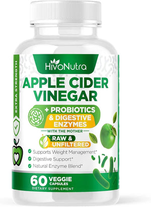 HIVONUTRA - HivoNutra 3-in-1 Apple Cider Vinegar 60 Capsulas - The Red Vitamin MX - Suplementos Alimenticios - {{ shop.shopifyCountryName }}