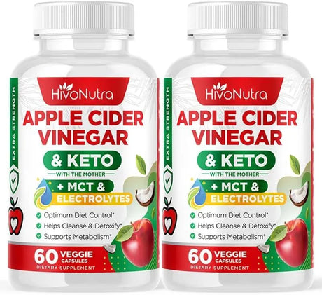 HIVONUTRA - HivoNutra 4X Strength Apple Cider Vinegar 120 Capsulas - The Red Vitamin MX - Suplementos Alimenticios - {{ shop.shopifyCountryName }}