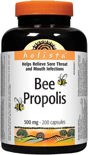 HOLISTA - Holista Bee Propolis 500Mg. 200 Capsulas - The Red Vitamin MX - Suplementos Alimenticios - {{ shop.shopifyCountryName }}