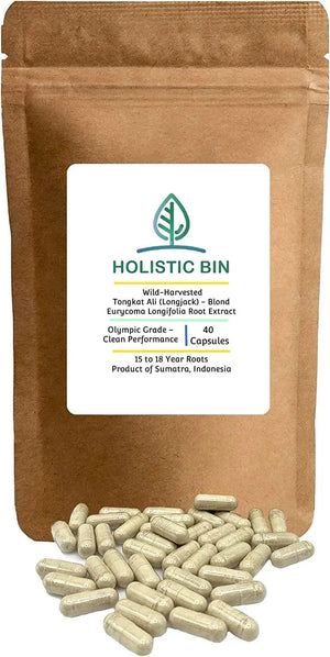 HOLISTIC BIN - Holistic Bin Tongkat Ali 1000Mg. 40 Capsulas - The Red Vitamin MX - Suplementos Alimenticios - {{ shop.shopifyCountryName }}