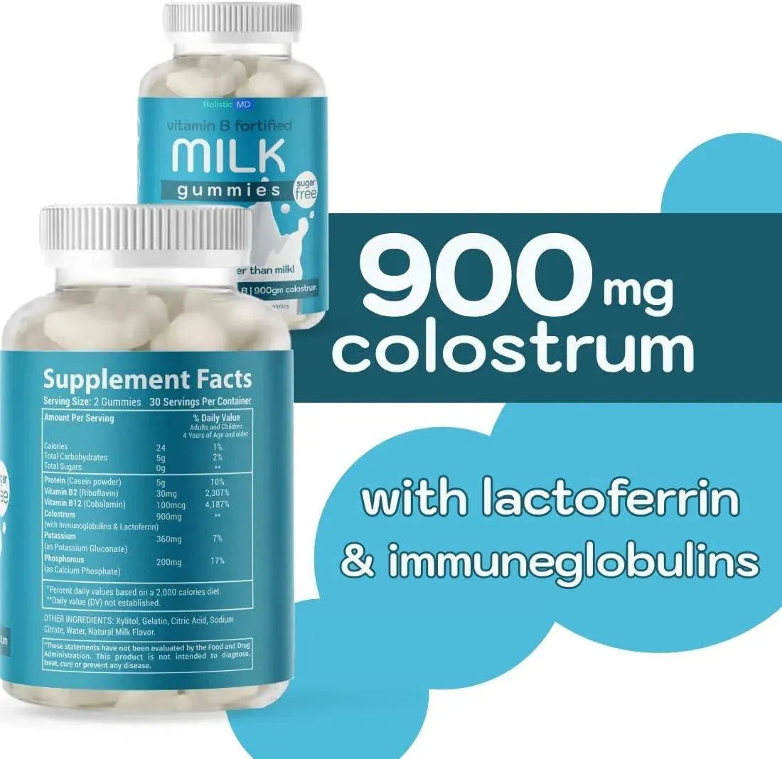 HOLISTIC MD - Holistic MD Colostrum Supplement with Vitamin B 60 Gomitas - The Red Vitamin MX - Suplementos Alimenticios - {{ shop.shopifyCountryName }}