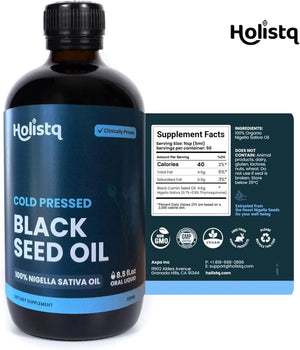 HOLISTQ - HOLISTQ Black Cumin Seed Oil 250Ml. - The Red Vitamin MX - Suplementos Alimenticios - {{ shop.shopifyCountryName }}