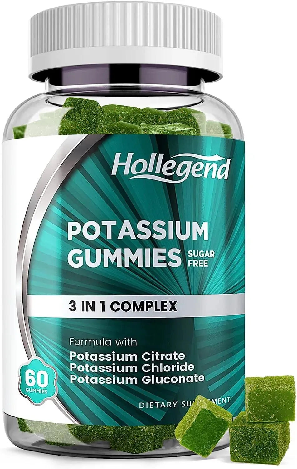 HOLLEGEND - Hollegend Potassium 3 in 1 Complex Gummies Sugar Free 60 Gomitas - The Red Vitamin MX - Suplementos Alimenticios - {{ shop.shopifyCountryName }}