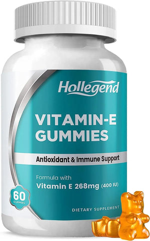 HOLLEGEND - HOLLEGEND Vitamin E Gummies 268Mg. 400 IU 60 Gomitas - The Red Vitamin MX - Suplementos Alimenticios - {{ shop.shopifyCountryName }}