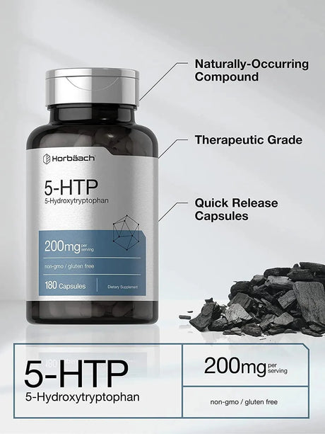 HORBAACH - Horbaach 5HTP 200Mg. 180 Capsulas - The Red Vitamin MX - Suplementos Alimenticios - {{ shop.shopifyCountryName }}