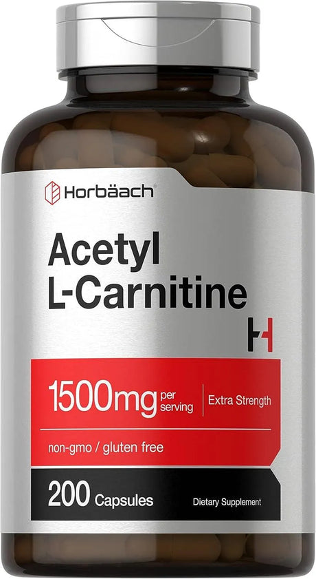 HORBAACH - Horbaach Acetyl L-Carnitine 1500Mg. 200 Capsulas - The Red Vitamin MX - Suplementos Alimenticios - {{ shop.shopifyCountryName }}