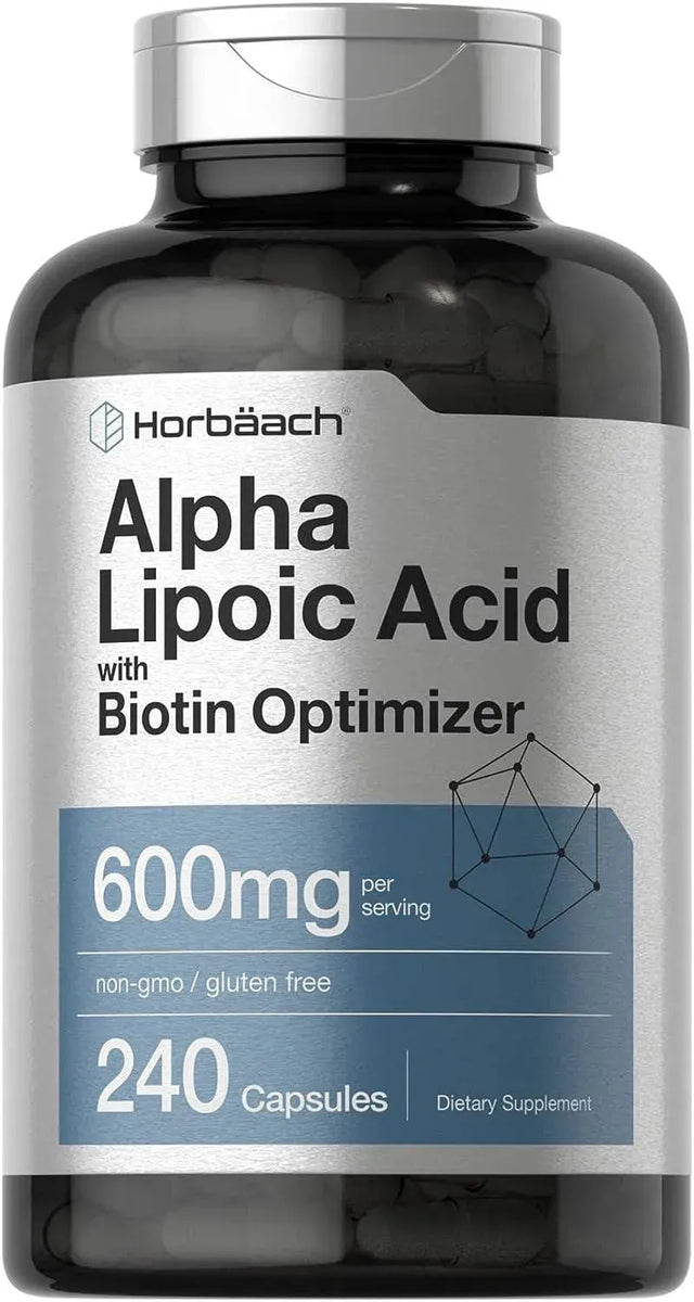 HORBAACH - Horbaach Alpha Lipoic Acid 600Mg. 240 Capsulas - The Red Vitamin MX - Suplementos Alimenticios - {{ shop.shopifyCountryName }}