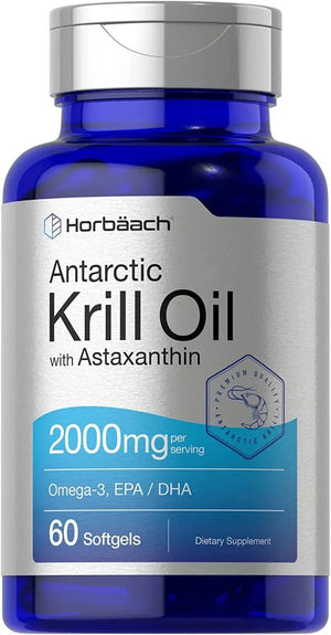 HORBAACH - Horbaach Antarctic Krill Oil 2000Mg. 60 Capsulas Blandas - The Red Vitamin MX - Suplementos Alimenticios - {{ shop.shopifyCountryName }}