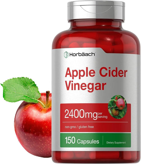 HORBAACH - Horbaach Apple Cider Vinegar 2400Mg. 150 Capsulas - The Red Vitamin MX - Suplementos Alimenticios - {{ shop.shopifyCountryName }}