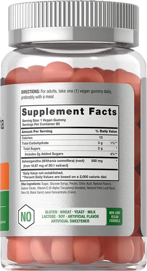 HORBAACH - Horbaach Ashwagandha Gummies 60 Gomitas - The Red Vitamin MX - Suplementos Alimenticios - {{ shop.shopifyCountryName }}