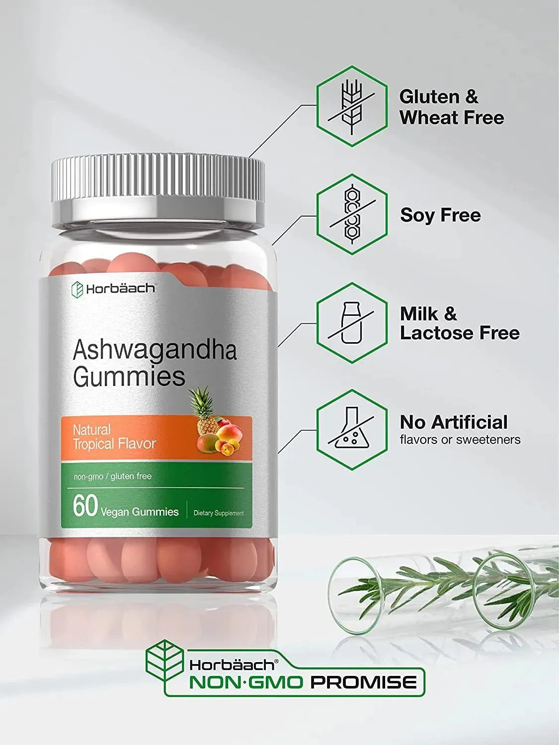 HORBAACH - Horbaach Ashwagandha Gummies 60 Gomitas - The Red Vitamin MX - Suplementos Alimenticios - {{ shop.shopifyCountryName }}