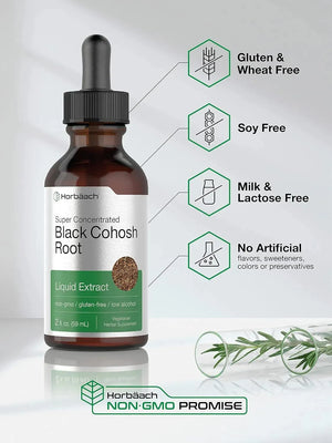 HORBAACH - Horbaach Black Cohosh Root Tincture 2 Fl.Oz. - The Red Vitamin MX - Suplementos Alimenticios - {{ shop.shopifyCountryName }}