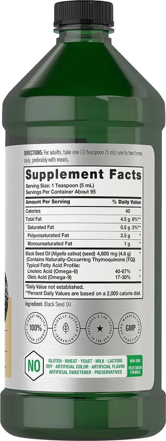 HORBAACH - Horbaach Black Seed Oil 4600Mg. 473Ml. - The Red Vitamin MX - Suplementos Alimenticios - {{ shop.shopifyCountryName }}