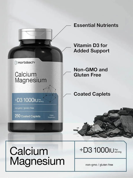 HORBAACH - Horbaach Calcium Magnesium & D3 250 Tabletas - The Red Vitamin MX - Suplementos Alimenticios - {{ shop.shopifyCountryName }}