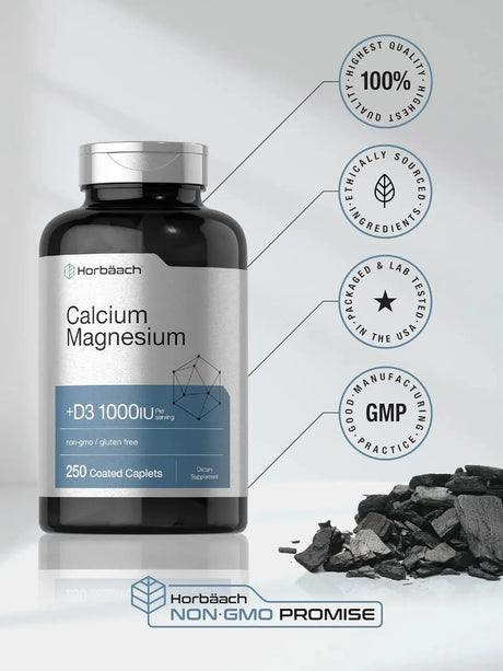 HORBAACH - Horbaach Calcium Magnesium & D3 250 Tabletas - The Red Vitamin MX - Suplementos Alimenticios - {{ shop.shopifyCountryName }}