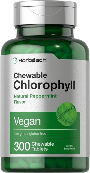 HORBAACH - Horbaach Chlorophyll 300 Tabletas Masticables - The Red Vitamin MX - Suplementos Alimenticios - {{ shop.shopifyCountryName }}