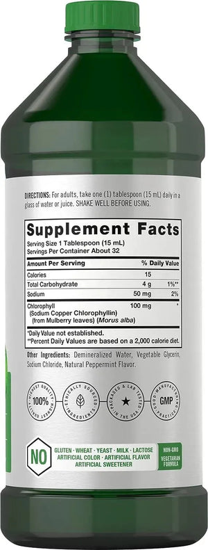 HORBAACH - Horbaach Chlorophyll Liquid Drops 100Mg. 473Ml. 2 Pack - The Red Vitamin MX - Suplementos Alimenticios - {{ shop.shopifyCountryName }}