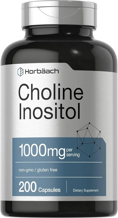 HORBAACH - Horbaach Choline Inositol 1000Mg. 200 Capsulas - The Red Vitamin MX - Suplementos Alimenticios - {{ shop.shopifyCountryName }}