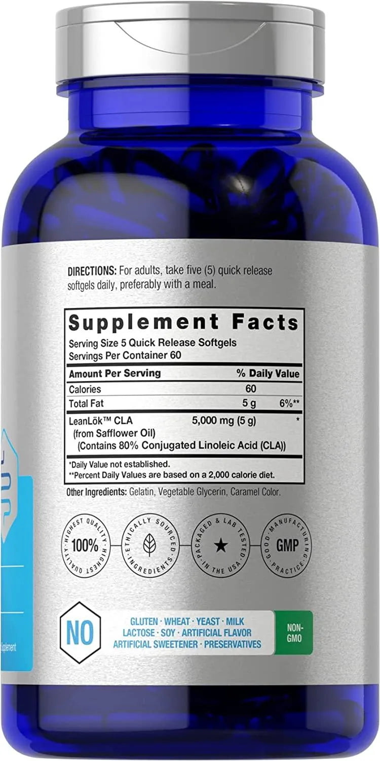 HORBAACH - Horbaach CLA Supplement 5000Mg. 300 Capsulas Blandas - The Red Vitamin MX - Suplementos Alimenticios - {{ shop.shopifyCountryName }}