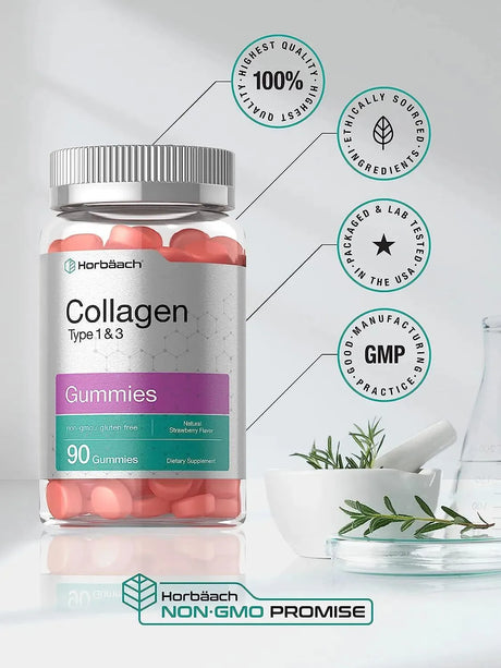 HORBAACH - Horbaach Collagen Gummies 90 Gomitas - The Red Vitamin MX - Suplementos Alimenticios - {{ shop.shopifyCountryName }}