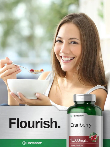 HORBAACH - Horbaach Cranberry + Vitamin C 15,000Mg. 250 Capsulas - The Red Vitamin MX - Suplementos Alimenticios - {{ shop.shopifyCountryName }}