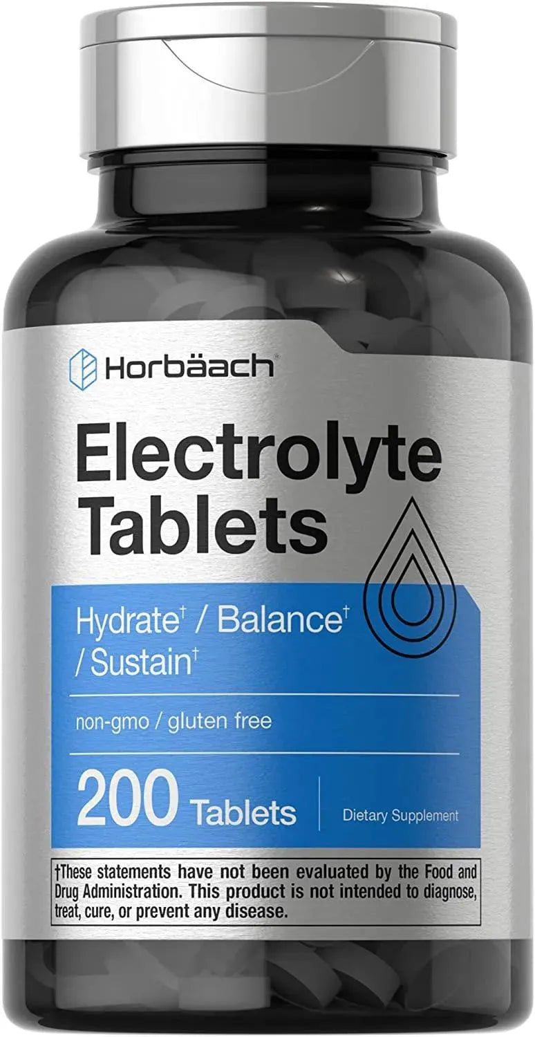 HORBAACH - Horbaach Electrolyte Tablets 200 Tabletas - The Red Vitamin MX - Suplementos Alimenticios - {{ shop.shopifyCountryName }}