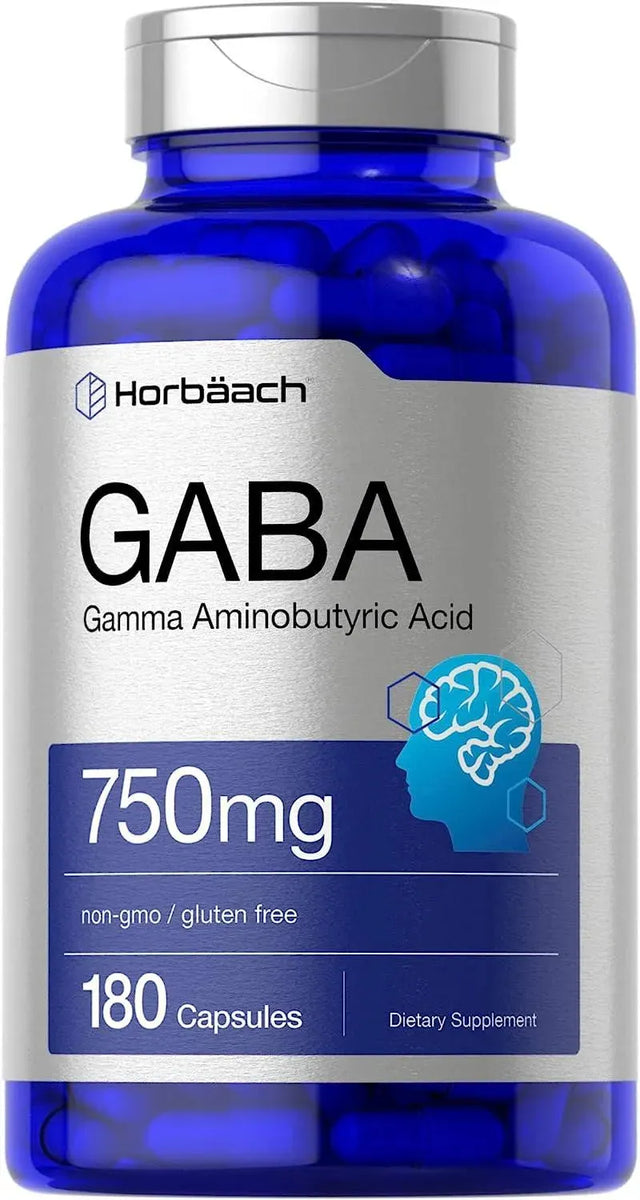 HORBAACH - Horbaach GABA 750Mg. 180 Capsulas - The Red Vitamin MX - Suplementos Alimenticios - {{ shop.shopifyCountryName }}