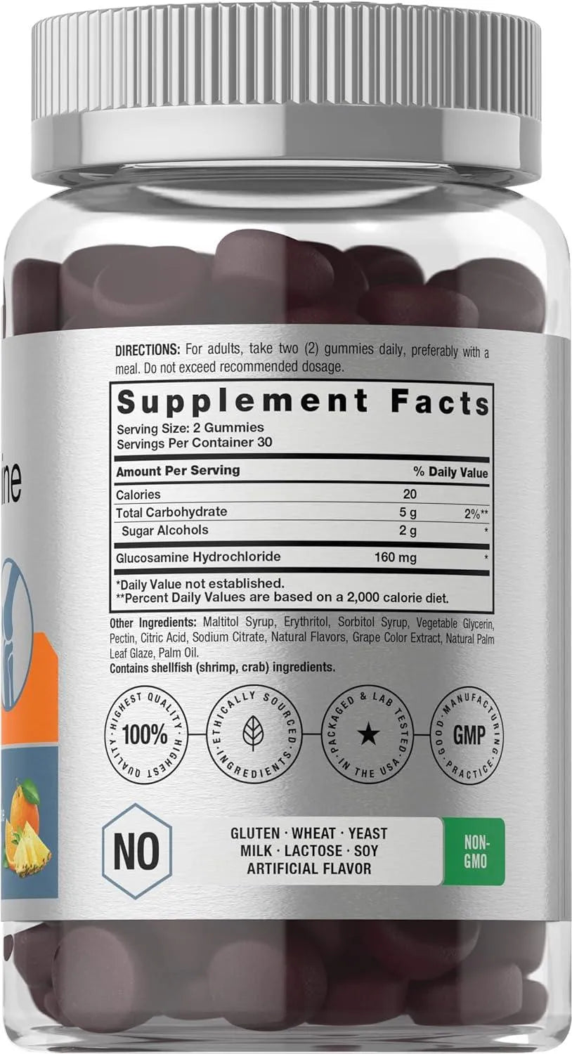 HORBAACH - Horbaach Glucosamine Gummies 60 Gomitas - The Red Vitamin MX - Suplementos Alimenticios - {{ shop.shopifyCountryName }}