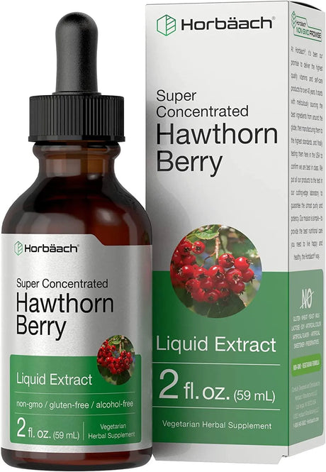 HORBAACH - Horbaach Hawthorn Berry Extract 59Ml. - The Red Vitamin MX - Suplementos Alimenticios - {{ shop.shopifyCountryName }}