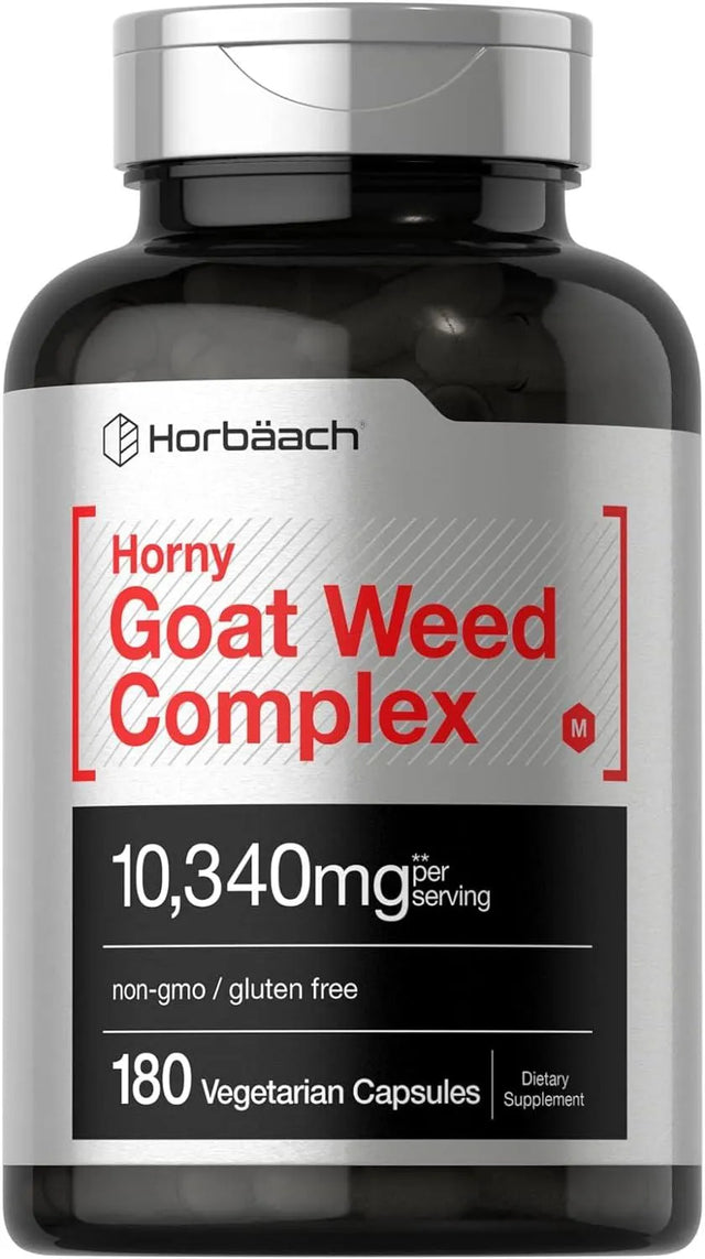 HORBAACH - Horbaach Horny Goat Weed Complex 10,340Mg. 180 Capsulas - The Red Vitamin MX - Suplementos Alimenticios - {{ shop.shopifyCountryName }}