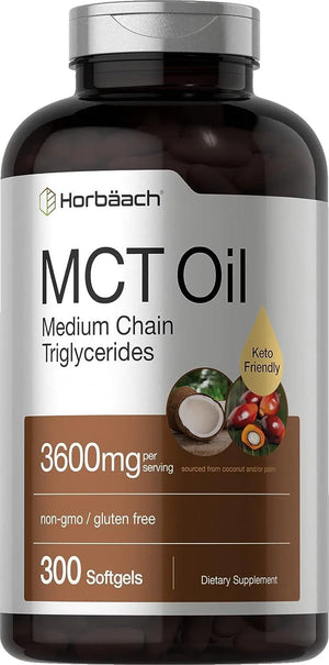 HORBAACH - Horbaach Keto MCT Oil Capsules 3600Mg. 300 Capsulas Blandas - The Red Vitamin MX - Suplementos Alimenticios - {{ shop.shopifyCountryName }}