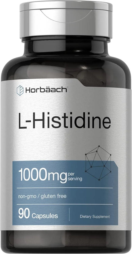 HORBAACH - Horbaach L-Histidine 1000Mg. 90 Capsulas - The Red Vitamin MX - Suplementos Alimenticios - {{ shop.shopifyCountryName }}