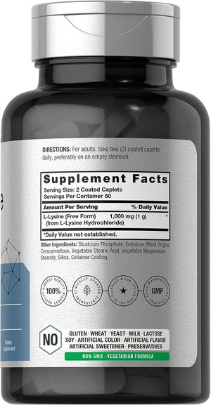 HORBAACH - Horbaach L-Lysine 1000Mg. 100 Tabletas - The Red Vitamin MX - Suplementos Alimenticios - {{ shop.shopifyCountryName }}