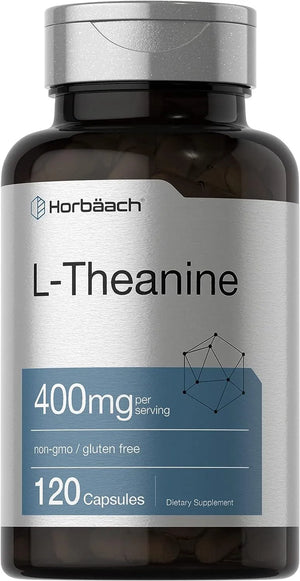 HORBAACH - Horbaach L-Theanine 400Mg. 120 Capsulas - The Red Vitamin MX - Suplementos Alimenticios - {{ shop.shopifyCountryName }}