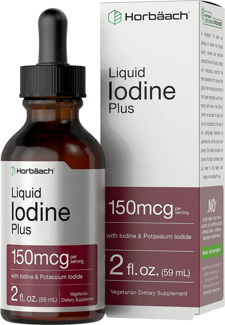 HORBAACH - Horbaach Liquid Iodine Solution Drops 59Ml. - The Red Vitamin MX - Suplementos Alimenticios - {{ shop.shopifyCountryName }}