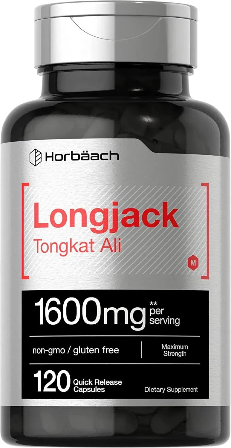 HORBAACH - Horbaach Longjack Tongkat Ali 1600Mg. 120 Capsulas - The Red Vitamin MX - Suplementos Alimenticios - {{ shop.shopifyCountryName }}