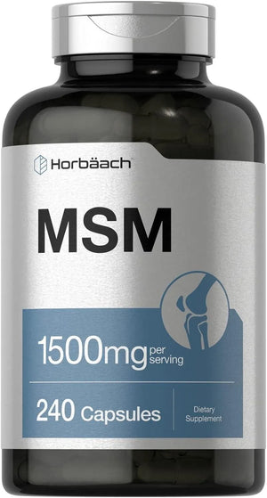 HORBAACH - Horbaach MSM 1500Mg. 240 Capsulas - The Red Vitamin MX - Suplementos Alimenticios - {{ shop.shopifyCountryName }}