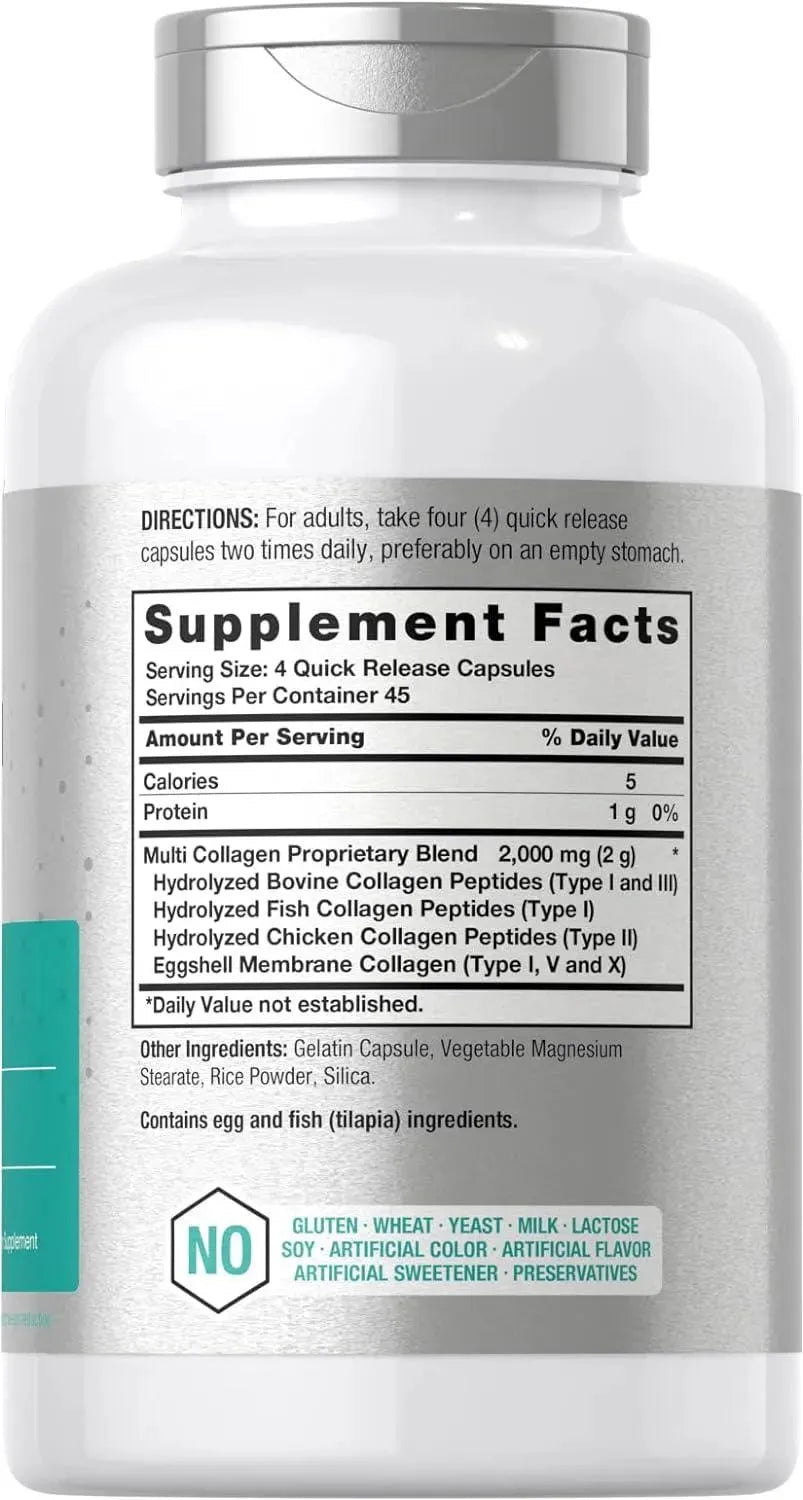 HORBAACH - Horbaach Multi Collagen Protein 180 Capsulas - The Red Vitamin MX - Suplementos Alimenticios - {{ shop.shopifyCountryName }}