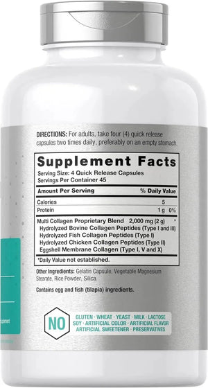 HORBAACH - Horbaach Multi Collagen Protein 180 Capsulas - The Red Vitamin MX - Suplementos Alimenticios - {{ shop.shopifyCountryName }}