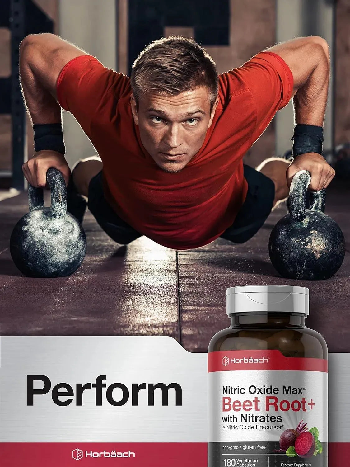 HORBAACH - Horbaach Nitric Oxide Beet Root Capsules with Nitrates 180 Capsulas - The Red Vitamin MX - Suplementos Alimenticios - {{ shop.shopifyCountryName }}