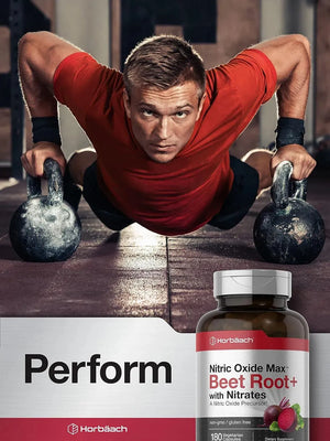 HORBAACH - Horbaach Nitric Oxide Beet Root Capsules with Nitrates 180 Capsulas - The Red Vitamin MX - Suplementos Alimenticios - {{ shop.shopifyCountryName }}